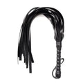BDSM Leather Fun Whip for Couples, Soft & Durable Flogger, SM Spanking Paddle for Roleplay, Fetish, and Cosplay Fun Sex Toy