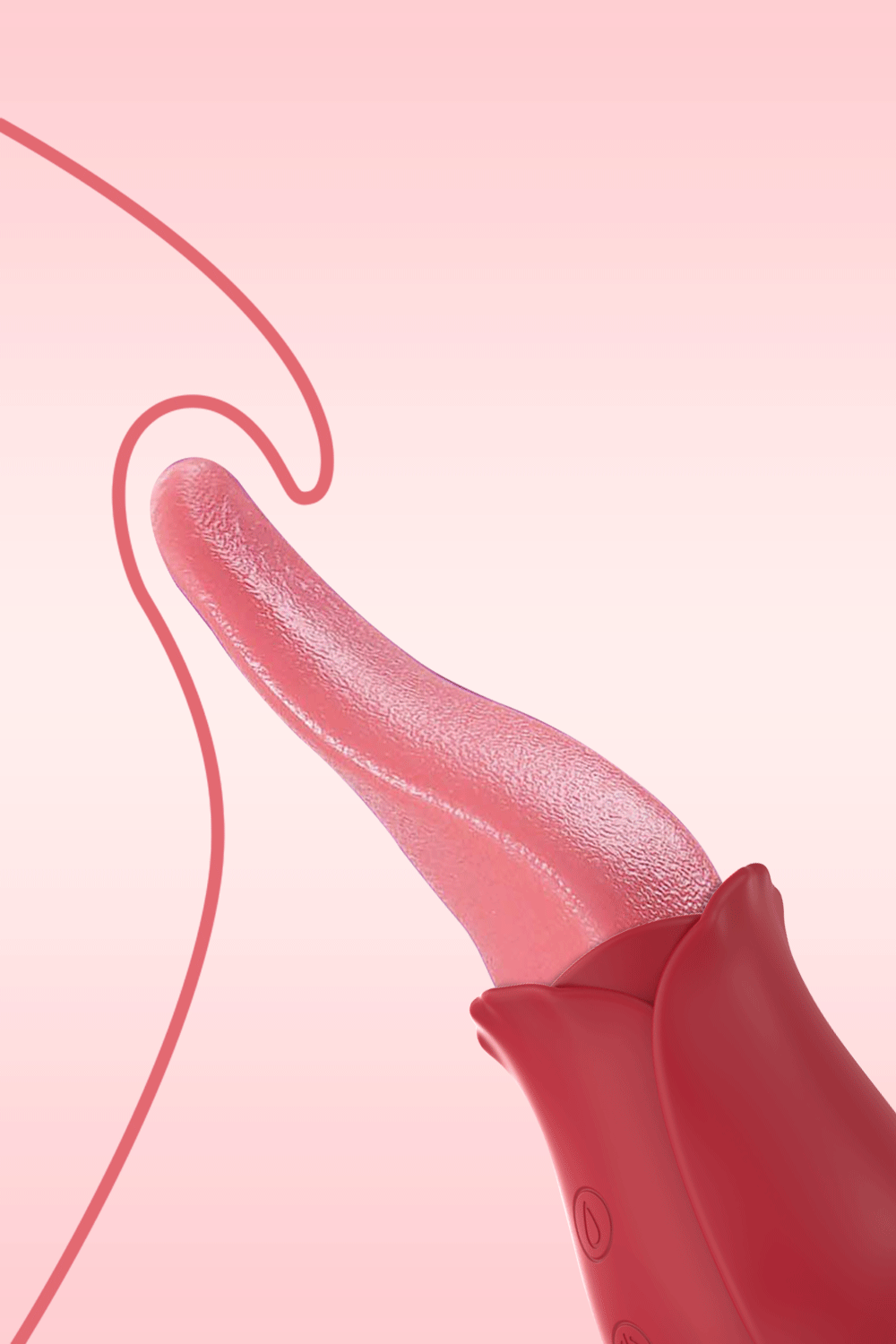 Sex Toys Vibrator Tongue Licking Nipple Clitoris Stimulator Vibration Women Couple Sexy Adult Female Vibrator Toys