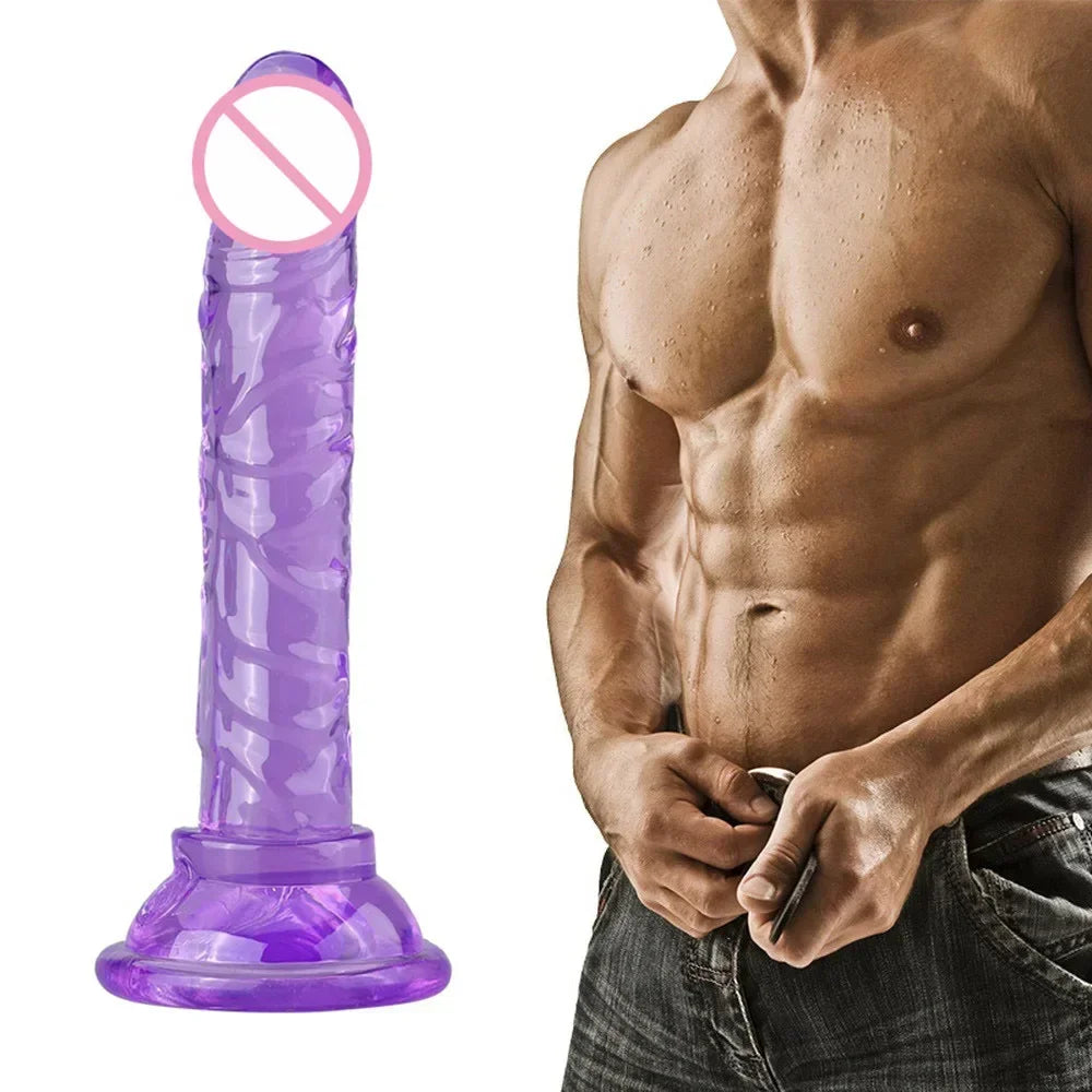 Sex Toys Huge Silicone Big Pseudopenis Reusable Large DildosRealistic Penis Suction Cup Dildo Vibrator Female sexy Masturbation