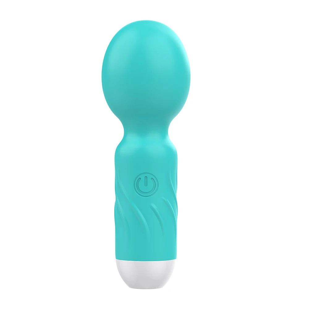 Mini AV Vibrator Magic Wand for Women Clitoris Stimulator USB Rechargeable Portable Silicone Massager Female Sex Toys