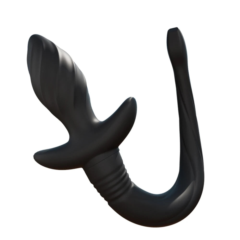 Anal Plug Vibrator BDSM Erotic Dog Tail G-spot Stimulator Women Men Gay Sex Game Butt Plug Adult Toys Sex Shop Prostate Massager