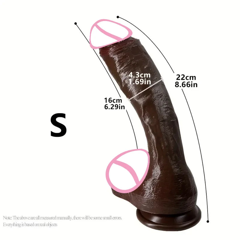 Oversized Realistic Dildo Huge Penis Penetration Anal Sex Toys For Women Masturbation Soft Dick Dildos Sexy Adult Sex Toy Gay