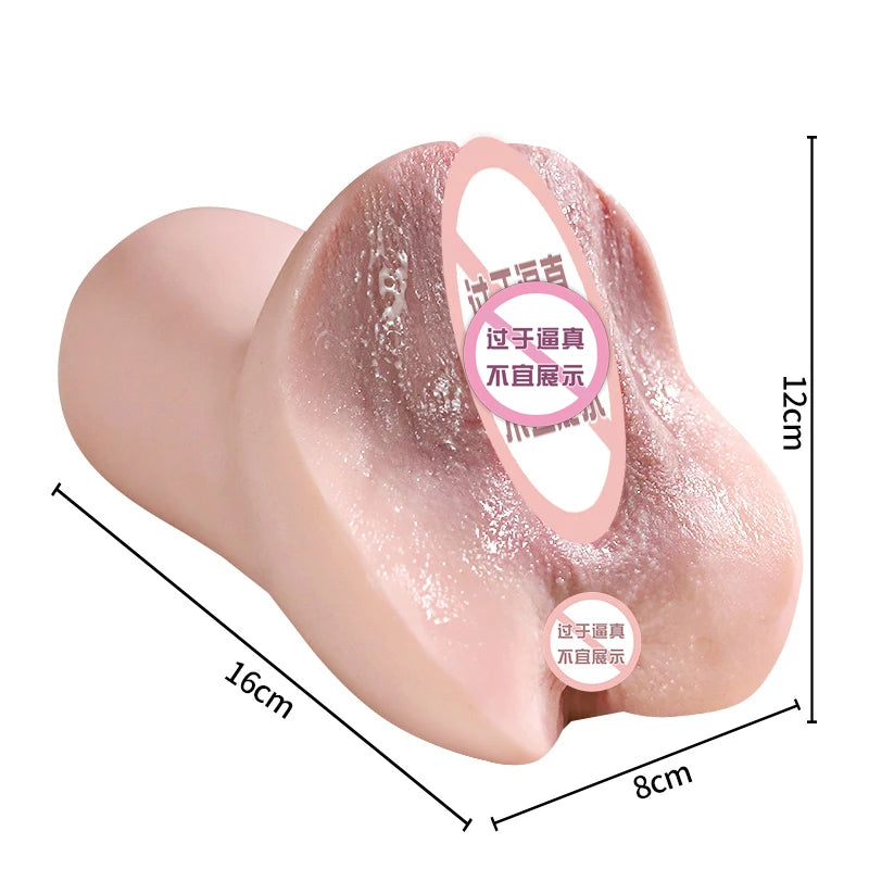 Male Masturbator Real Vagina Anal Sex Toys Realistic vulva Pocket Pussy Sex Toys for Men Adult 18 Products Penis Stimulator shop