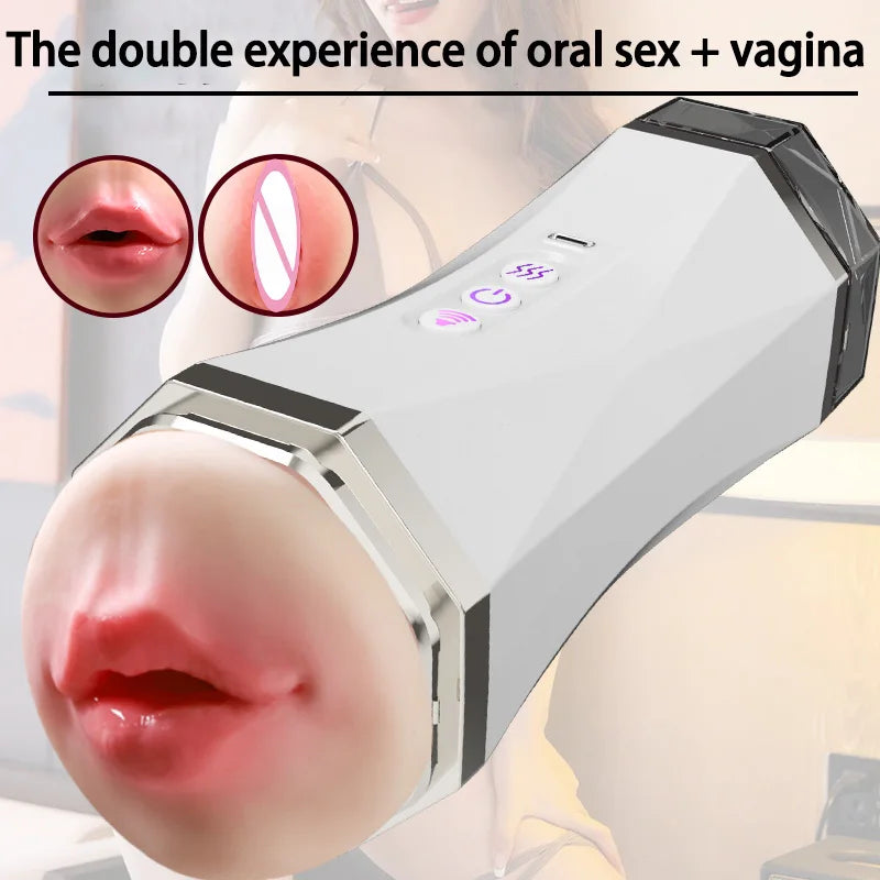 Automatic Sucking Male Mastubator Blowjob Masturbation Equipment Machine Sex Toys Adult Goods for Men Man Masturbators Cup