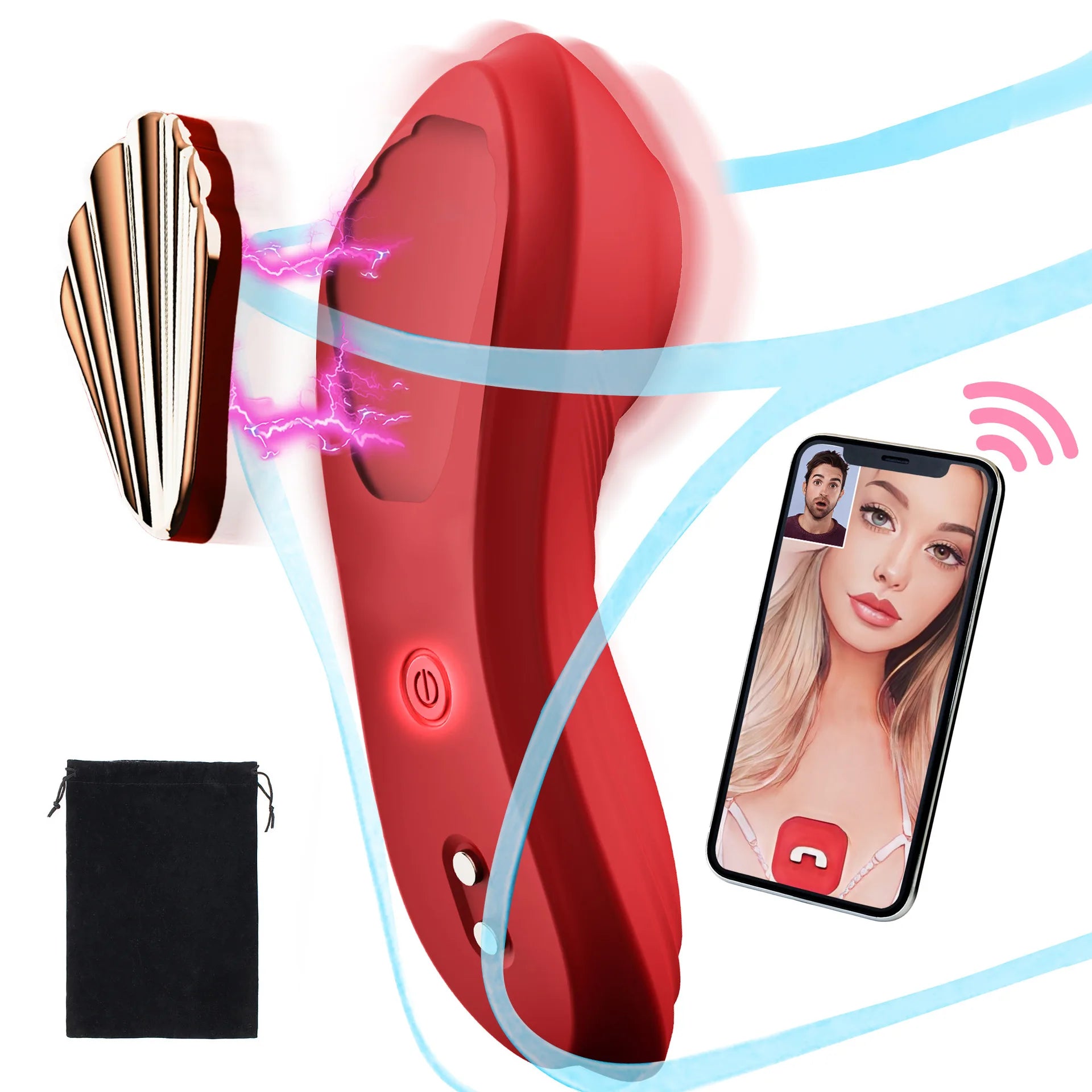 Wearable Mini Vibrator For Women Vaginal Massage Clitoral Stimulator APP Remote Control Vibro On Sexy Panties Sex Toys for Adult