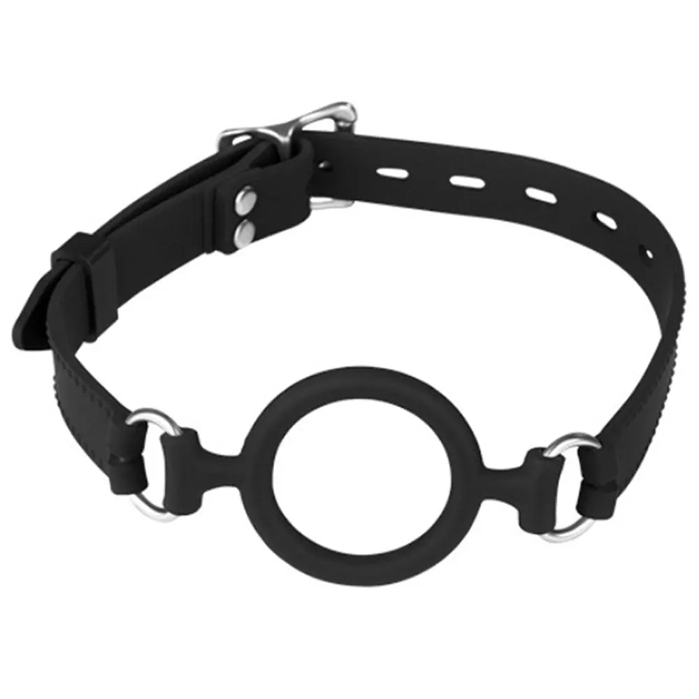 Silicone Oral Sex Ring Open Mouth Gag Flirting Bondage Balls Adult Game Erotic Toys BDSM Restraints Sex Toys For Couples