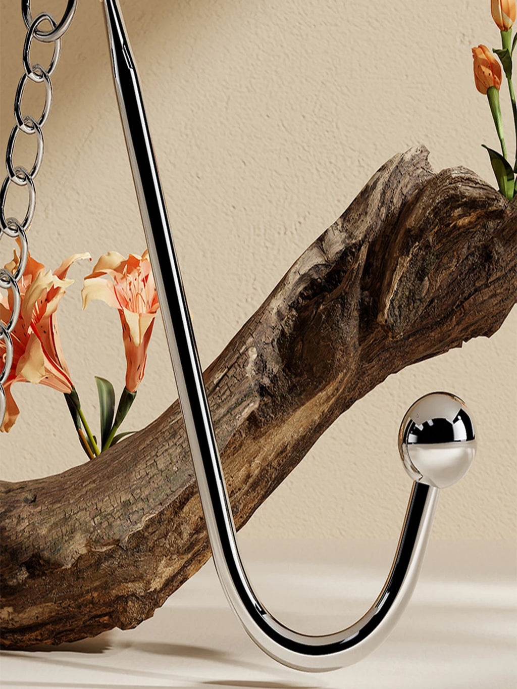 Steel Anal Hook Sex Bondage Set BDSM Adjustable Leather Collar Restraints For Adults SM Game Couples Hook Anal Sex Toys