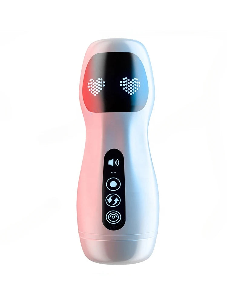 Sex Toys Male Masturbator Cup Sucking Heating Strong Vibration Multiple Ways To Play More Casual More Safer More Portable