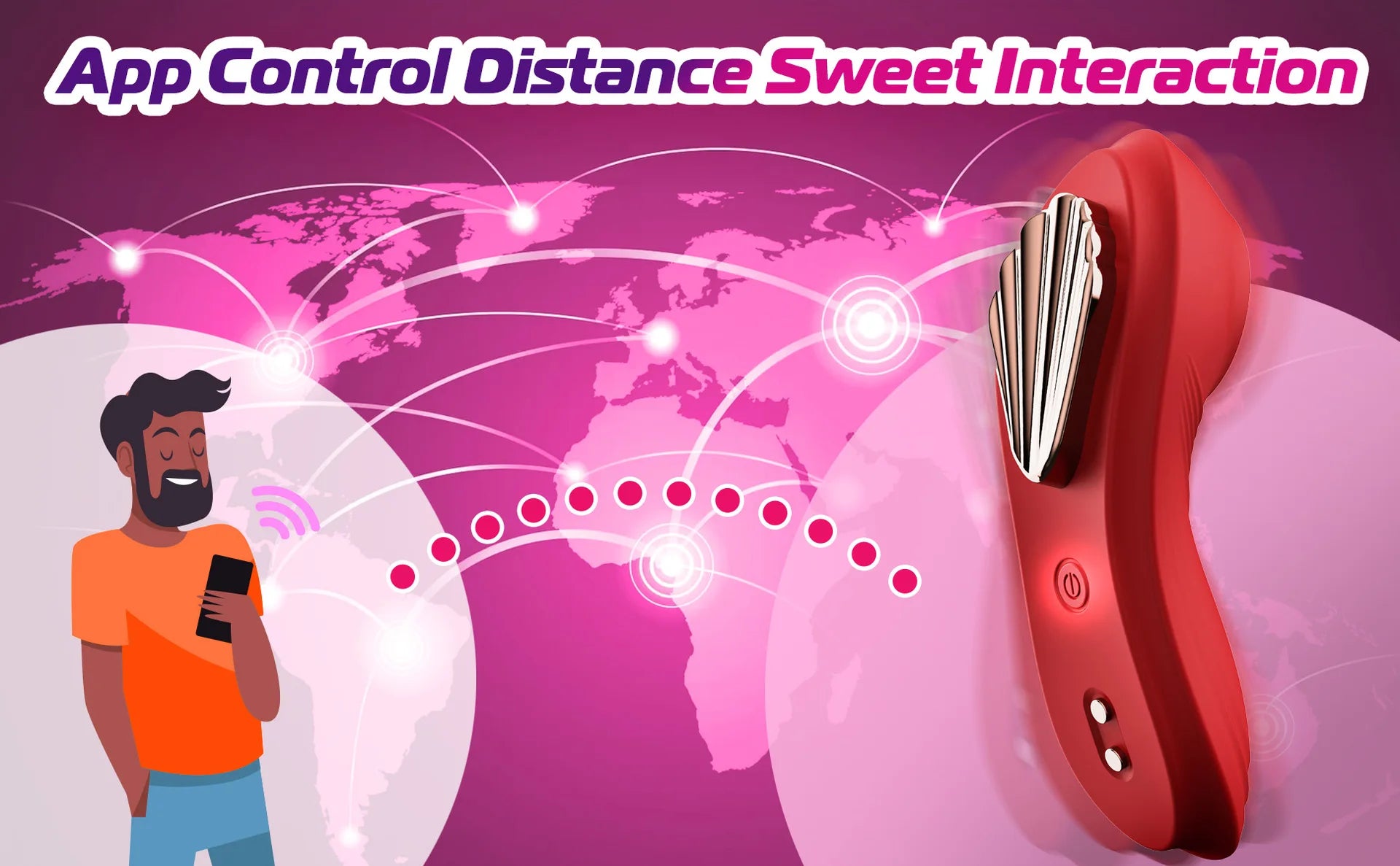 Wearable Mini Vibrator For Women Vaginal Massage Clitoral Stimulator APP Remote Control Vibro On Sexy Panties Sex Toys for Adult