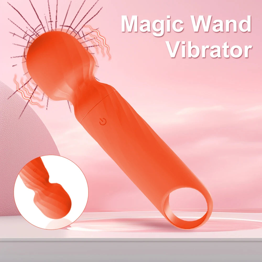 Mini Magic Wand Vibrator Sex Toys for Women Clitoris Stimulator AV Stick G Spot Vagina Massager Vibrating Dildo Masturbator