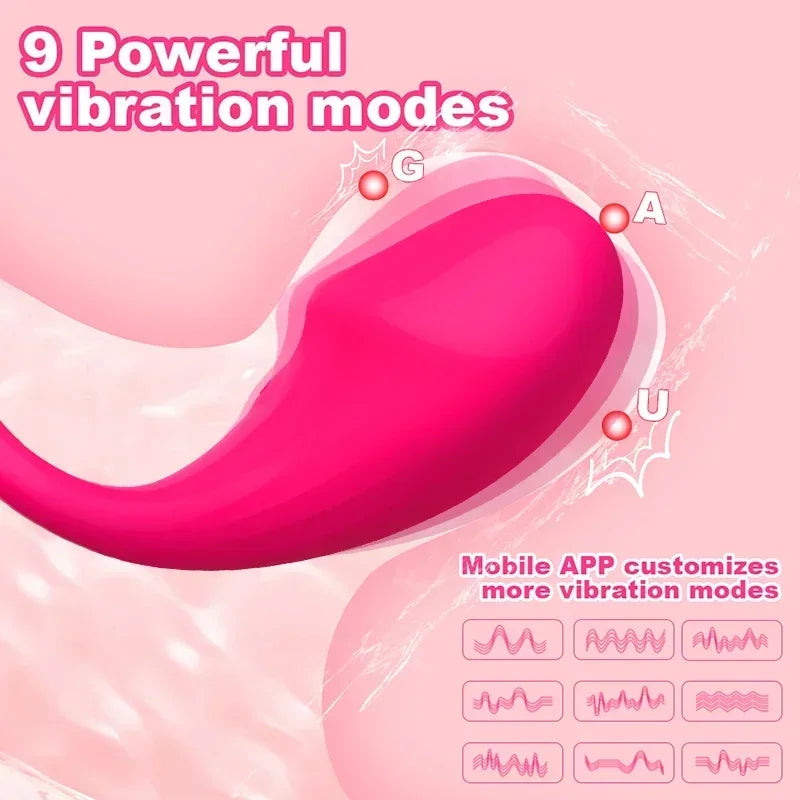 Couple Vibrator Sex Toys For Women Vagina Clitoris Stimulate Bluetooth APP Vibrator G-Spot Massage Female Masturbator Adults