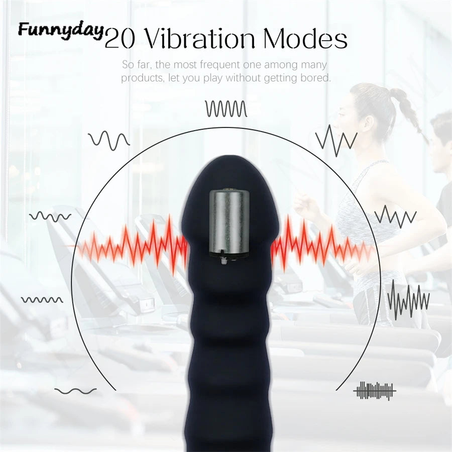 20 Modes Vibrator Silicone Dildo Vibrator Realistic Penis G-spot Clitoral Stimulator Female Masturbator Sex Toy For Women