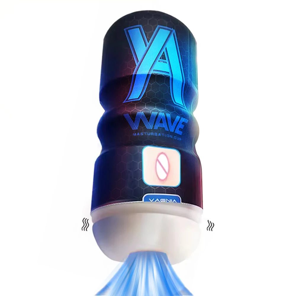 Powerful Sucking Masturbation Cup Realistic Anal Vagina Pocket Pussy Blowjob Massager Male Masturbator Sex Toys for Men 18+ Toys