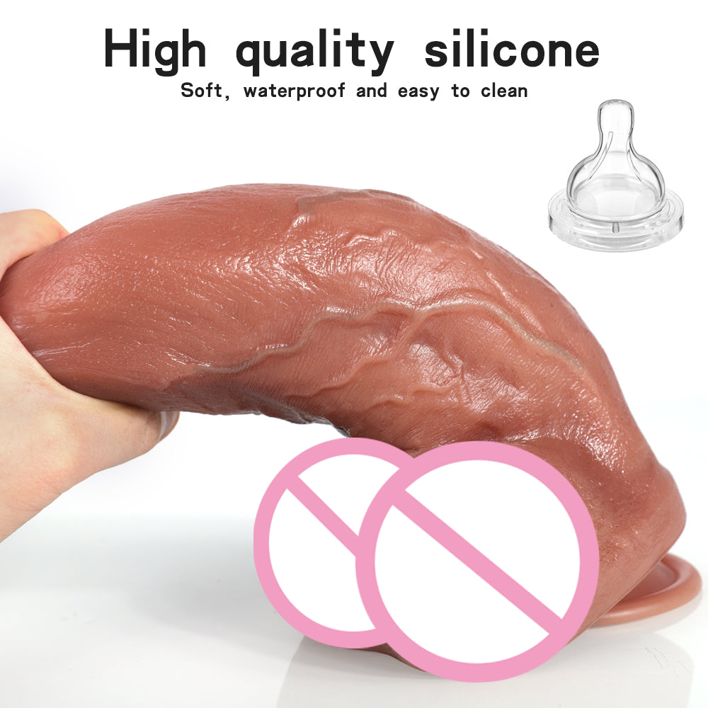 Soft Big Dildo Realistic Slicone Male Artificial Penis With Suction Cup Dick For Woman Masturbator Adult Sex Toys Stiff Dildos