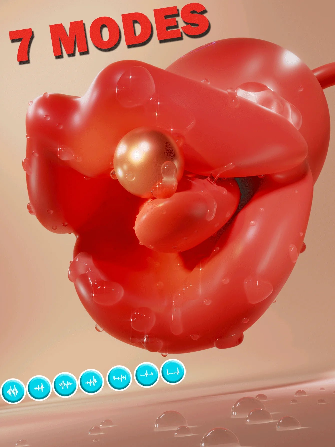 18+ adult Sex toys Rose Vibrator Women Toy Vibrator 3-in-1 Clitoral Stimulator Tongue penetration consolador vibrator orgasm