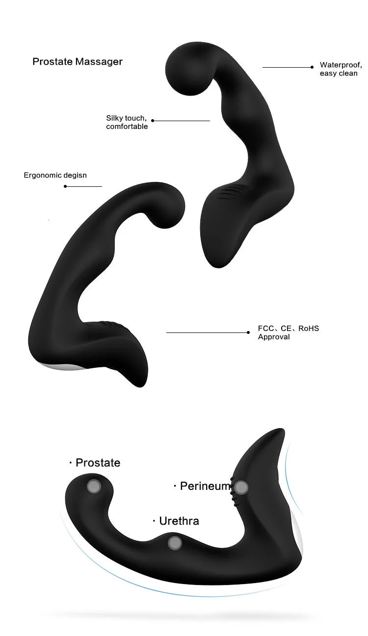 Anal Vibrator Sex Toys For Men/Women Anal Plugs Dildo Vagina Pussy Remote Control Prostate Massager Adult Sex Toys For Men