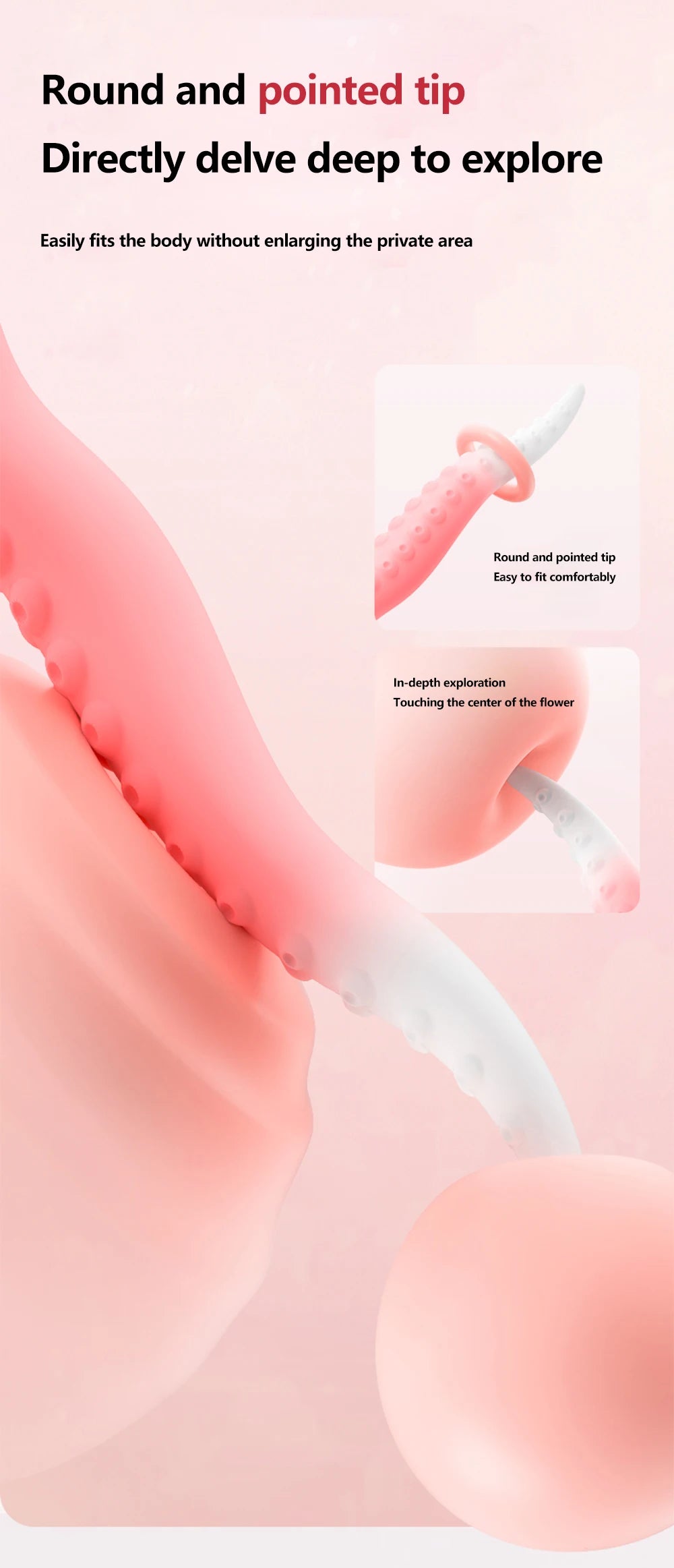 Long Anal Butt Plug Silicone Monster Dildo Penis Anus Vagina Dilator Octopus Tentacle Animal Penis Sex Toys For Women Men Tool