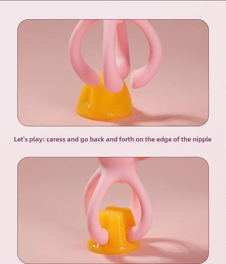 Electric Nipple Vibrator Female Breast Massage Nipple Clip Enhancer Nipple Sucking Stimulator Female Masturbator Adult Products