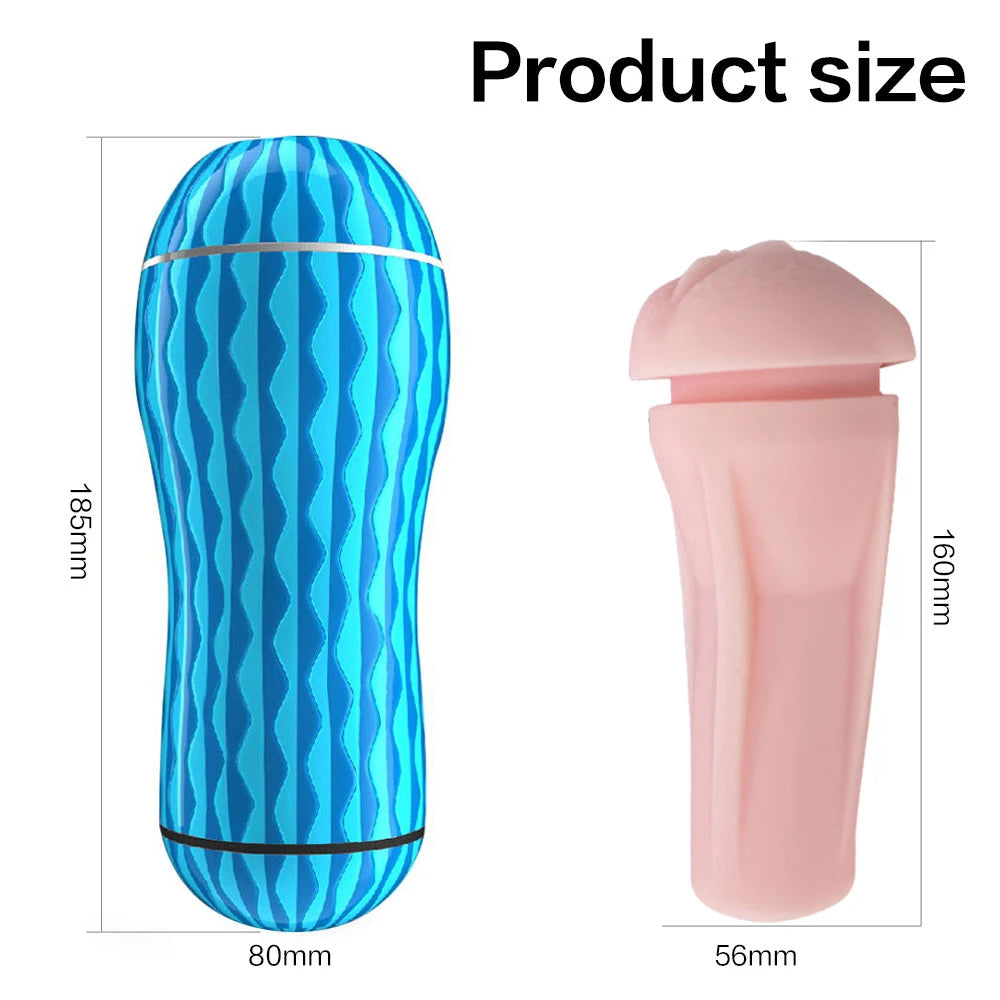 Masturbator for Men Pocket Pussy Sex Toys Real Mouth Vagina Vacuum Sucking Blowjob Sex Machines Male Masturbation Cup Adults 18