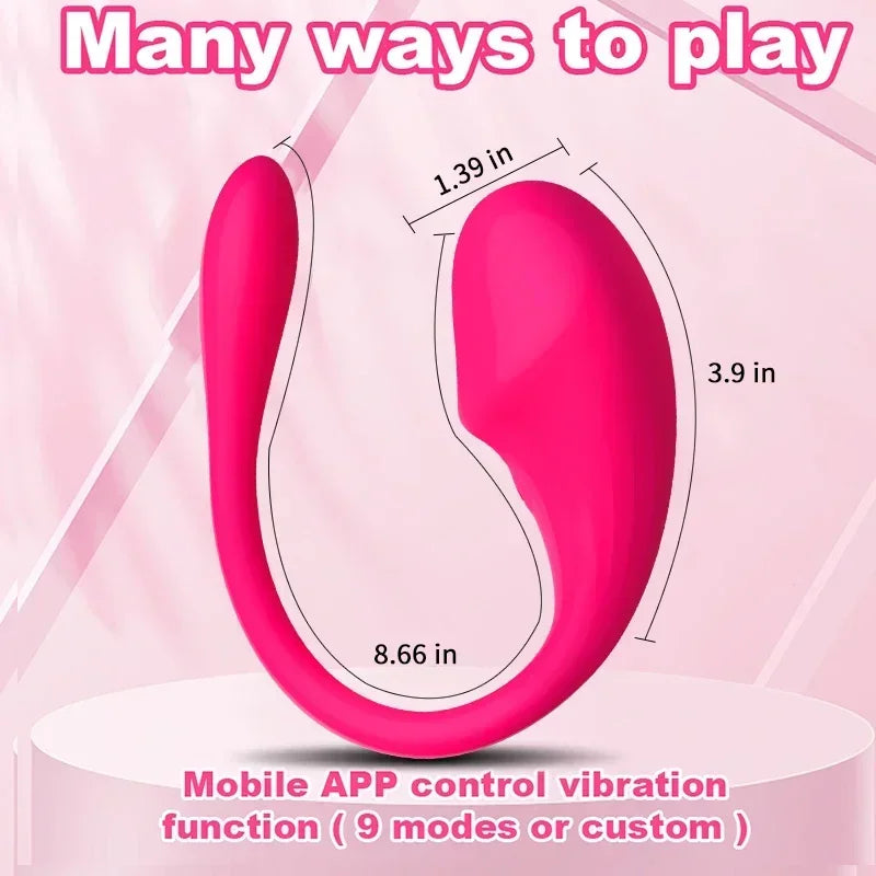 Couple Vibrator Sex Toys For Women Vagina Clitoris Stimulate Bluetooth APP Vibrator G-Spot Massage Female Masturbator Adults
