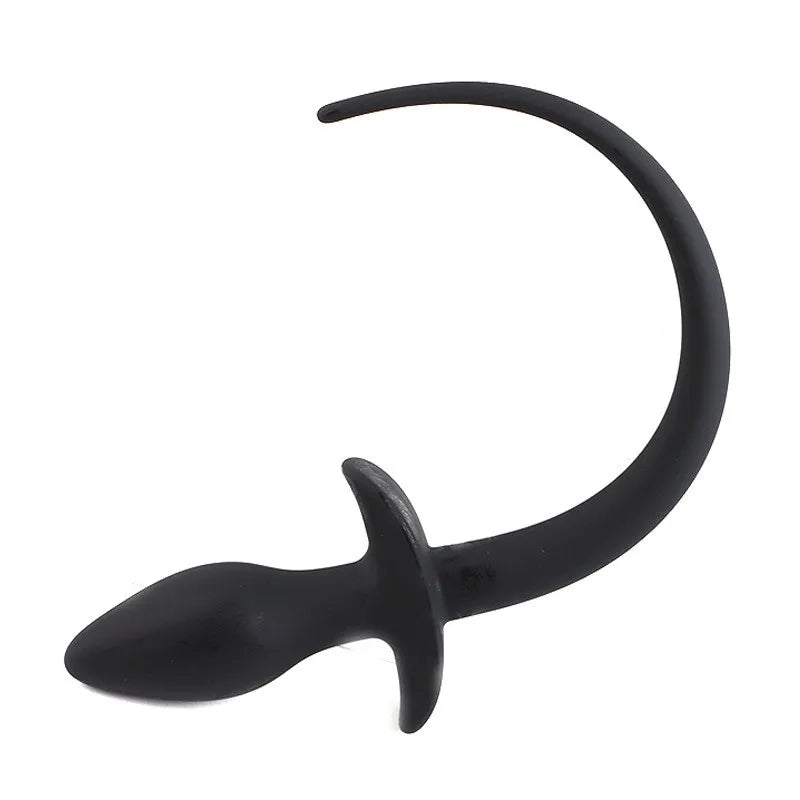 Silicone Dog Butt Plug Tail with Fetish Puppy Cosplay Anal Trainer Erotic Product for Couple BDSM Prostate Massage Sex Toy