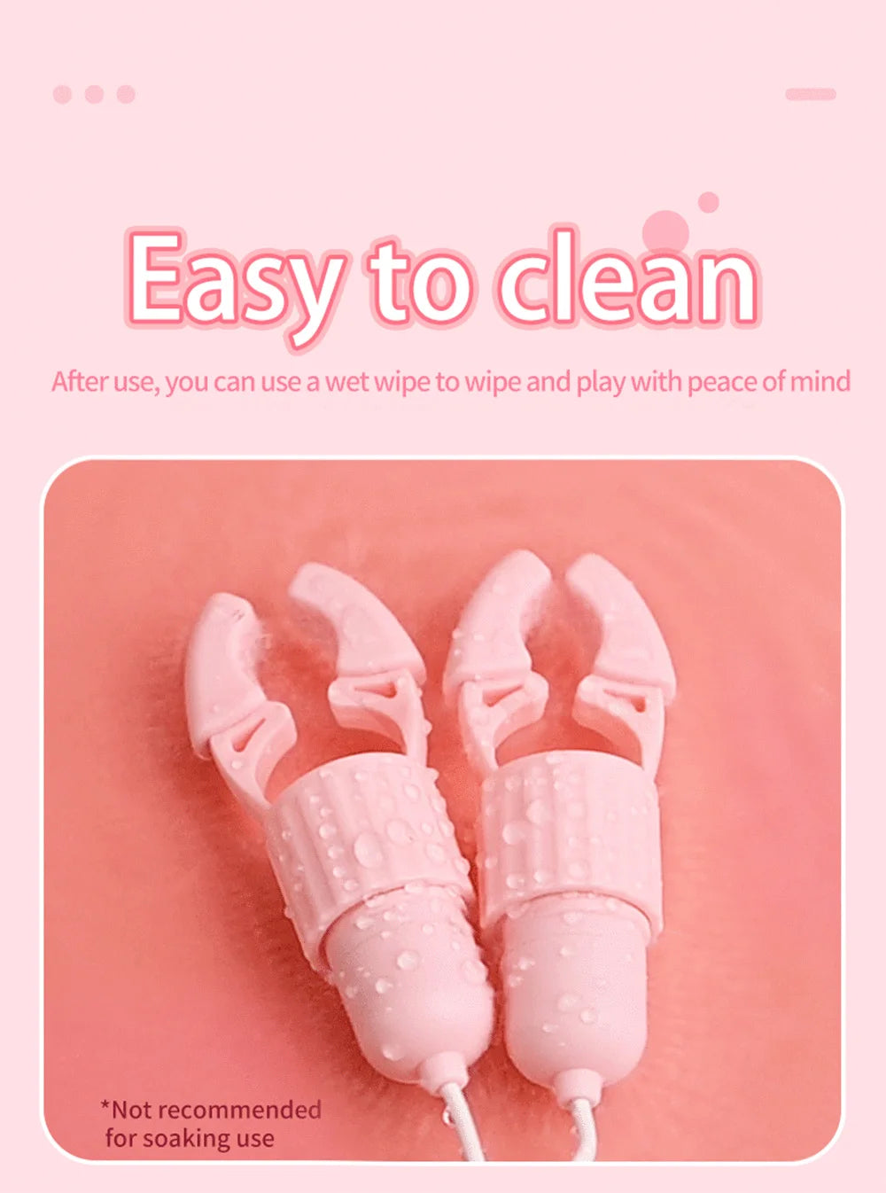 Nipple Clamps Vibrator Breast Massage Tongue Licking Sucking Vibrating Clit Stimulator Female Maturbator Adult Sex Toy For Women