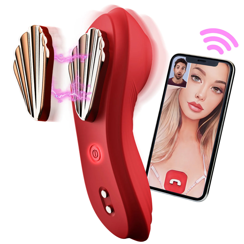Wearable Mini Vibrator For Women Vaginal Massage Clitoral Stimulator APP Remote Control Vibro On Sexy Panties Sex Toys for Adult