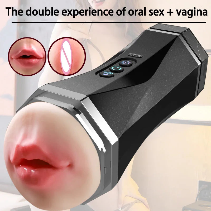 Automatic Sucking Male Mastubator Blowjob Masturbation Equipment Machine Sex Toys Adult Goods for Men Man Masturbators Cup