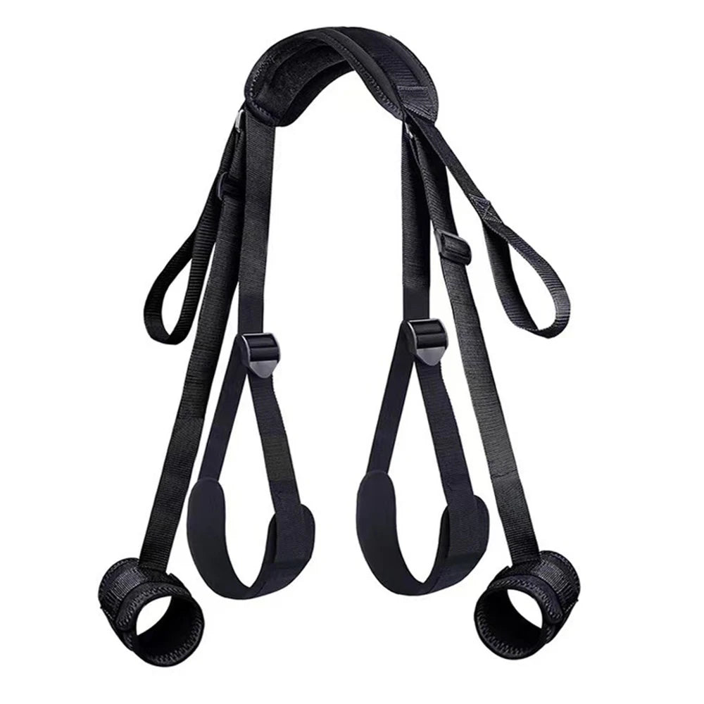 Bdsm Bondage Set BDSM Kits Restraint Erotica Binding Sex Forced Split Leg Straps Neck Wrist SM Sex Toys for Adults Woman Couples