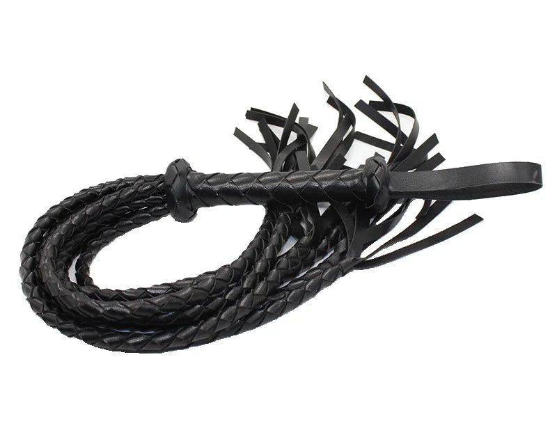 8 Braids Slave Bdsm Whip Sex Toys for Womans Couples Adult Games Bdsm Spanking Flogger Whip Bondage Restraints Leather Whips