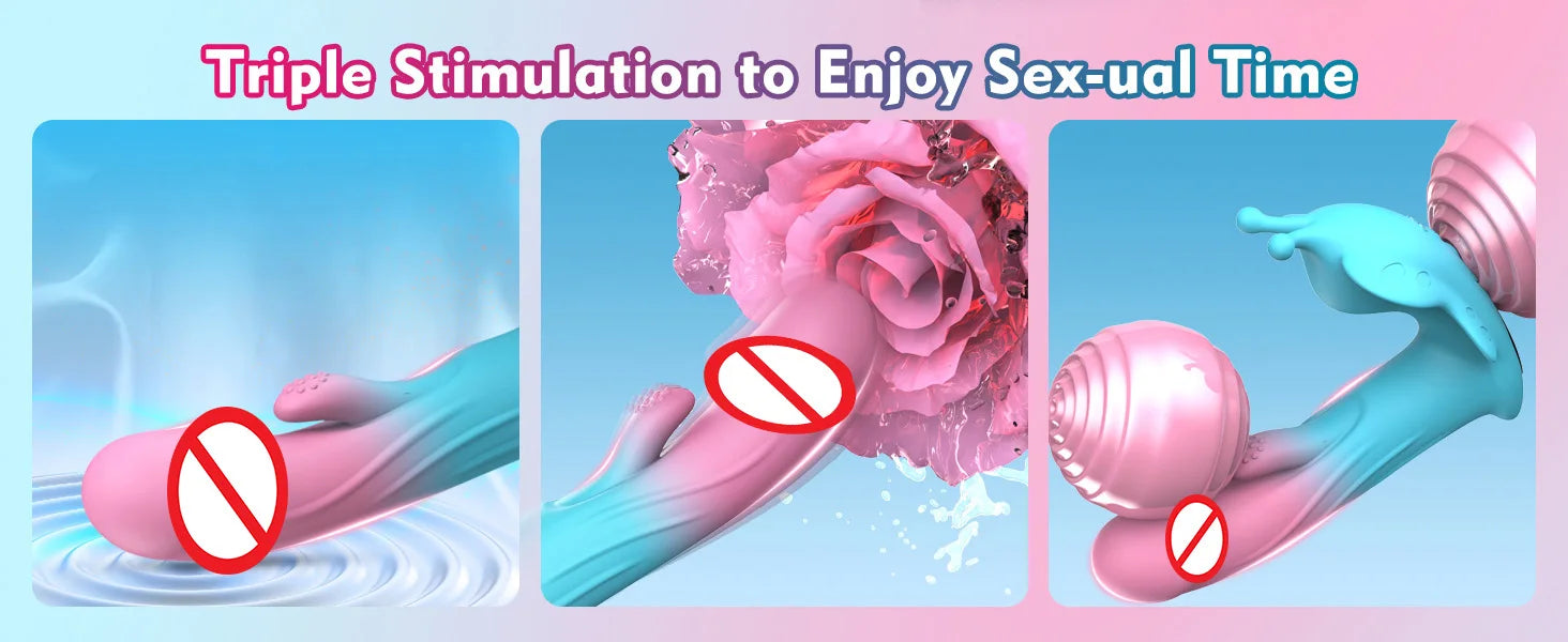 Wearable Flapping Vibrator Couples Sex Toys Remote Control G-Spot Clitoral Stimulator Dildo Adult Sex Toys for Women Couples