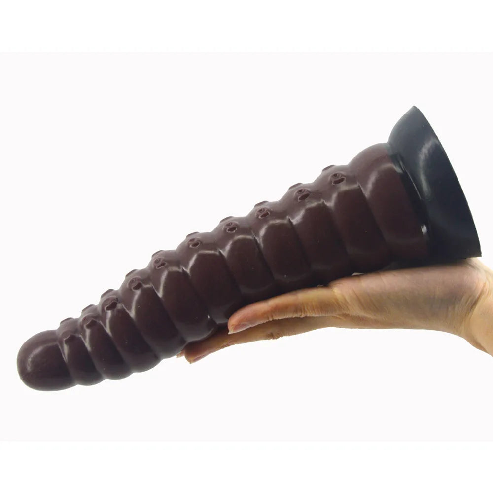 Silicone Simulation Dildo Female Masturbator Clitoris Massager Sex Toy Simulation Caterpillar Dildo