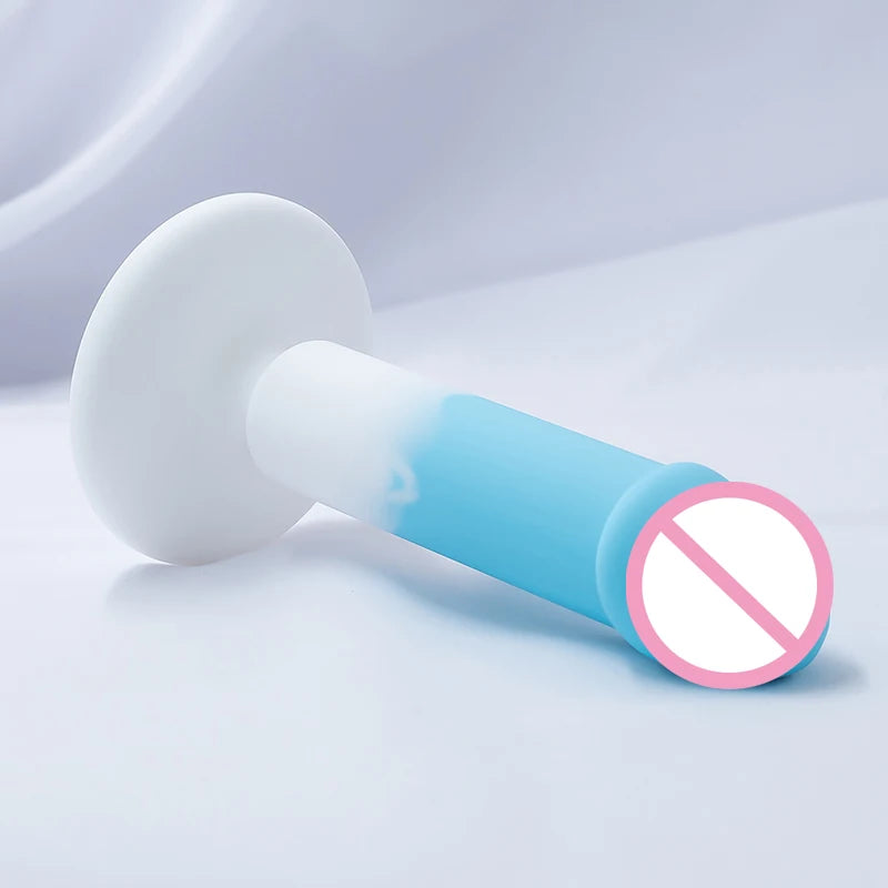 Silicone Anal Dildo Anal Plug for Woman Suction Cup Base Butt Plug Penis Dildos Anal Toy Anal Trainer Sex Toys For Woman Men