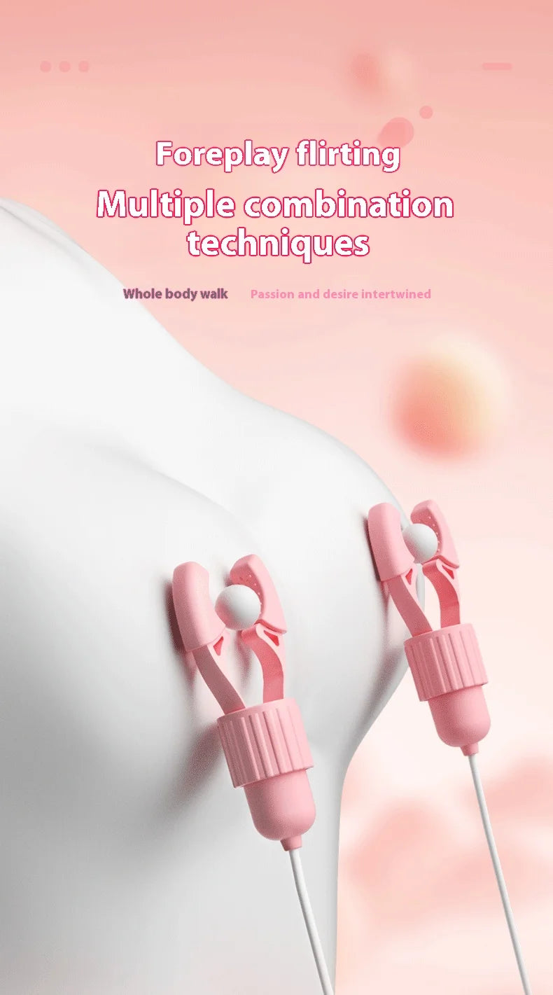 Adult Toys Milk Clip Clitoral Clamp Electric Suck Nipple High Tide Sex Toy Female Masturbation Device