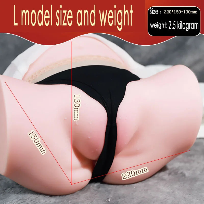 Sex Toys for Man Adult Supplies Erotic Products Artificial Realistic Ass Pussy Male Masturbator Vagina Dolls Adults 18 Biggest