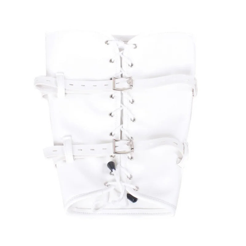 BDSM Leather Calf Cuffs Bondage Accessories with Fetish Restraint Bag Belts for Couple Orbs Vagina Clitoris Stimulator Sex Toys