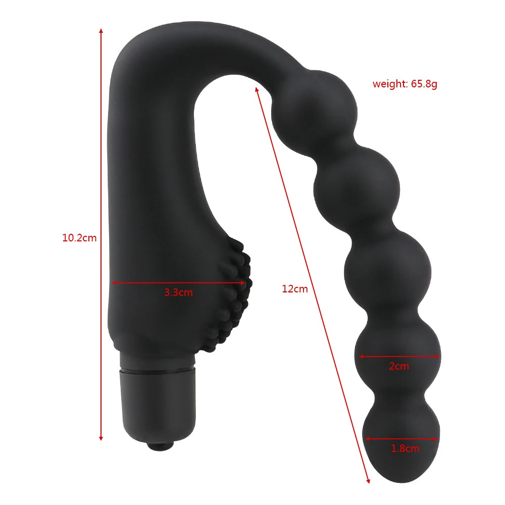 Silicone Anal Plug Dildos Bullet Vibrator Butt Plugs Sex Toys for Women Men Gay Prostate Massager Anal Masturbating Adult Game