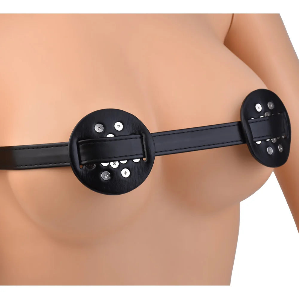 ANOSX Breast Bondage Harness Belt Sexy Exotic Clothing BDSM Bra Chest Straps Leather Bed Restraint Sex Toy Gothic Clothing ﻿