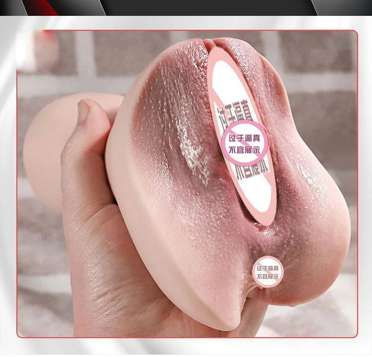 Male Masturbator Real Vagina Anal Sex Toys Realistic vulva Pocket Pussy Sex Toys for Men Adult 18 Products Penis Stimulator shop
