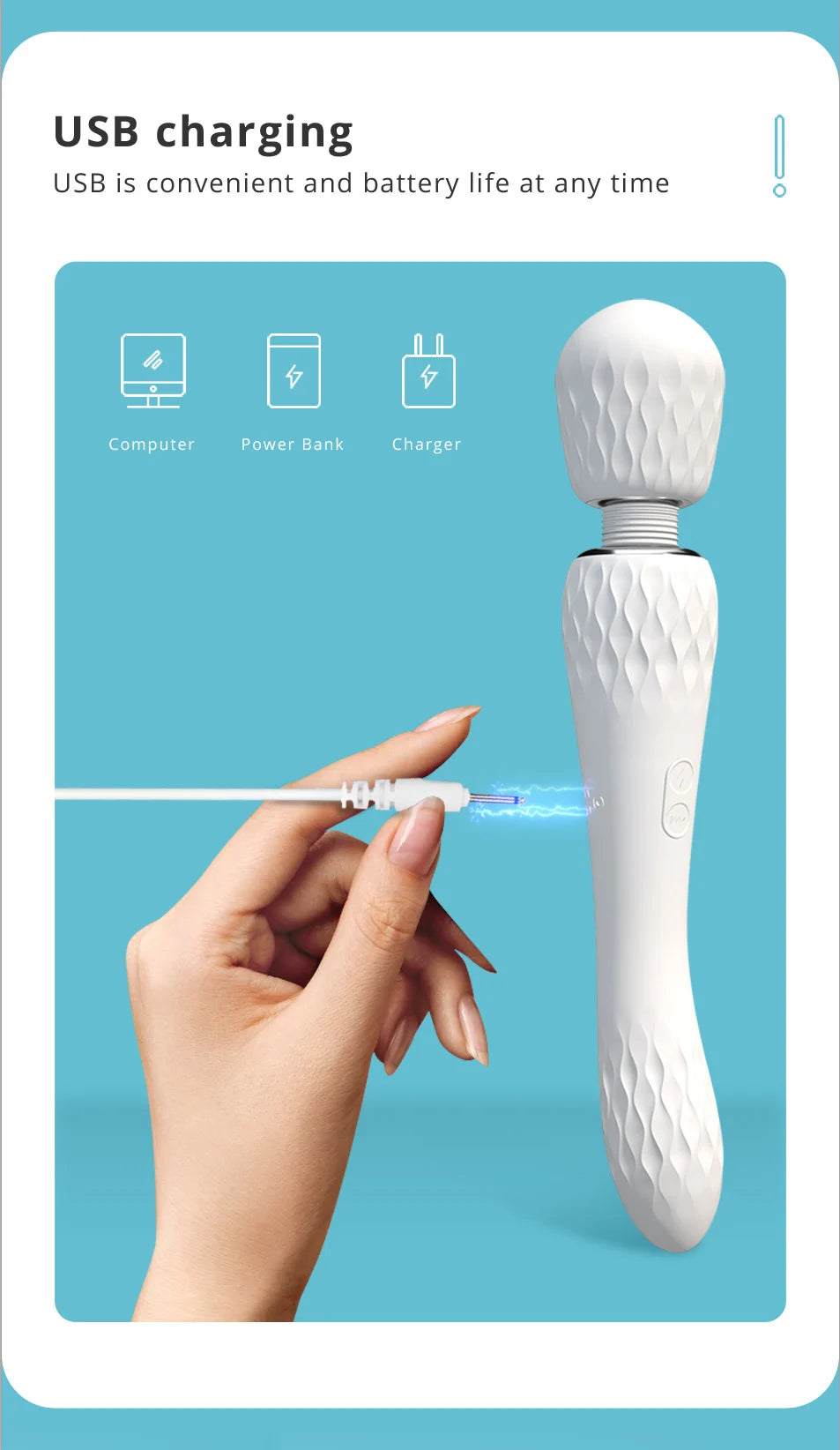 Sexy Toys Female Double-headed Vibrator AV Stick Female Masturbator  Big Vibrator Toys for Adults 18 Sex Shop Sexulaes Toys