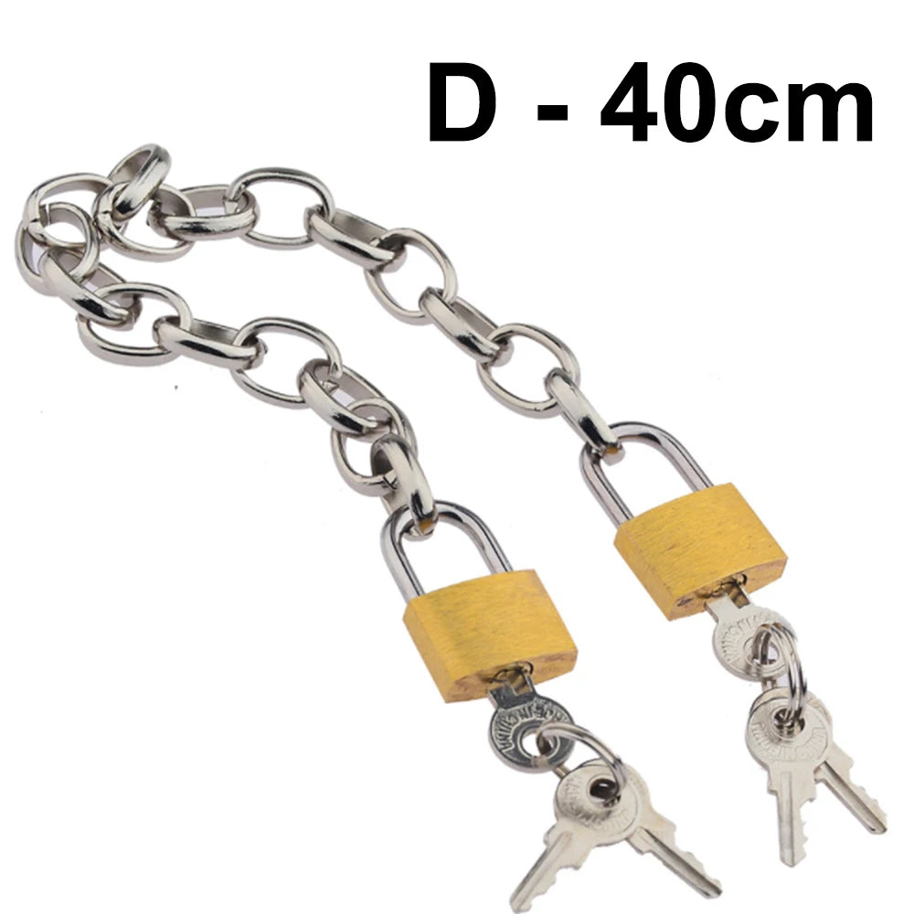 Metal Handcuffs Ankle Cuff Bondage Bracelet Restraints BDSM Adult Game Sex Toys for Couples Erotic Slave Toys Women Men