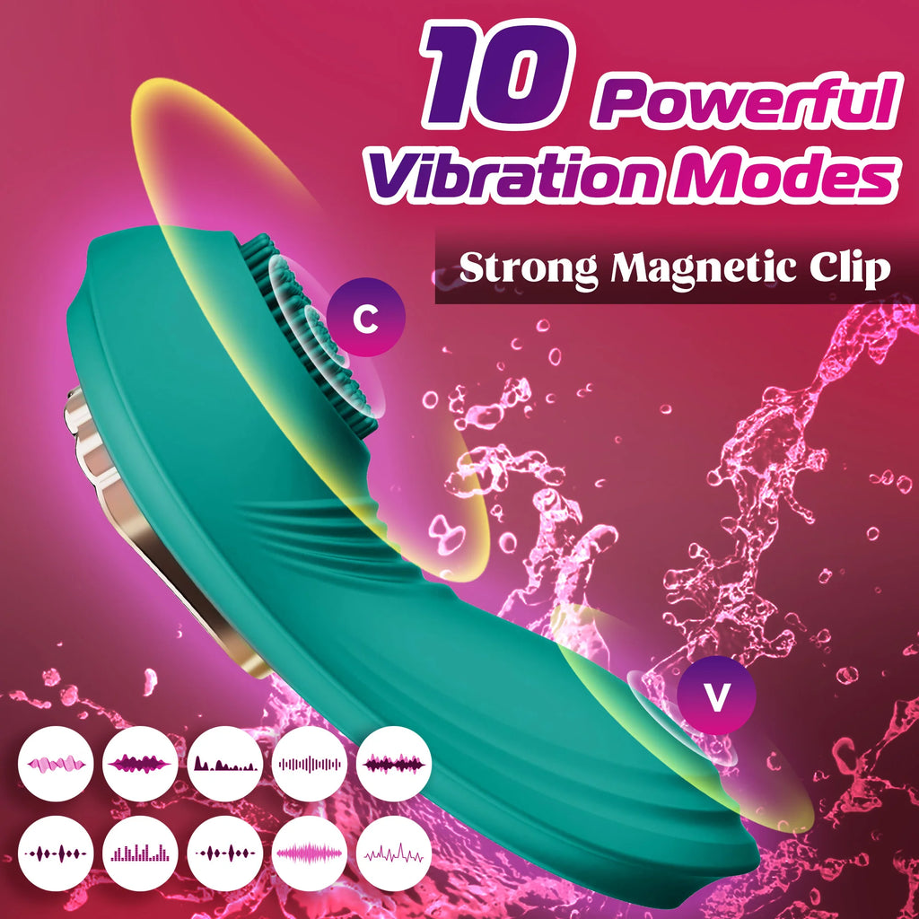 Wearable Mini Vibrator For Women Vaginal Massage Clitoral Stimulator APP Remote Control Vibro On Sexy Panties Sex Toys for Adult