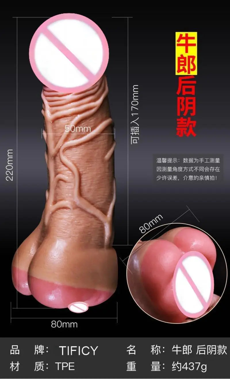 Cowboy and Cowgirl Masturbator Kit with Realistic Vagina and Anus, Clitoris Stimulator, Penis Enlargement, 18+ Adult Sex Toys