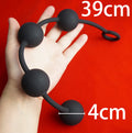 Silicone Dildo Eggs Anal Beads,But Butt Plug with Silicone Huge Anal Balls Sex Toy,Anus Vaginal Masturbator Dilator,Buttplug