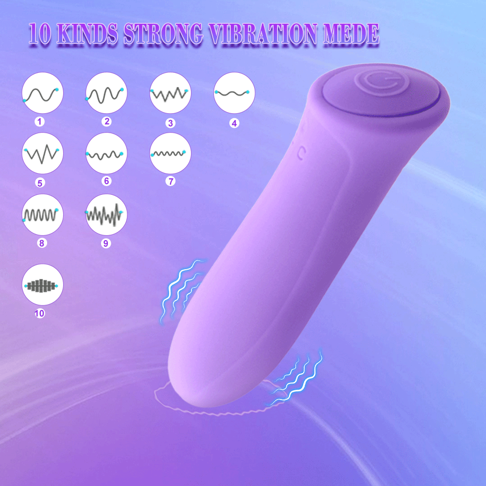 Mini Bullet Vibrator Female Clit Vagina Stimulation G Spot Masturbation Anal Vibration Massage AV Stick Dildo Sex Toys For Women