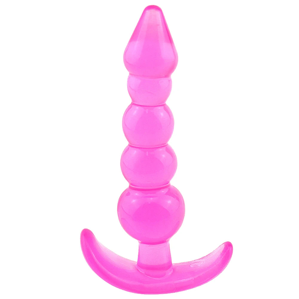 Silicone dildo anal plug, unisex, sexy plug, various sizes of adult products, men and women training massager, couple sex toys