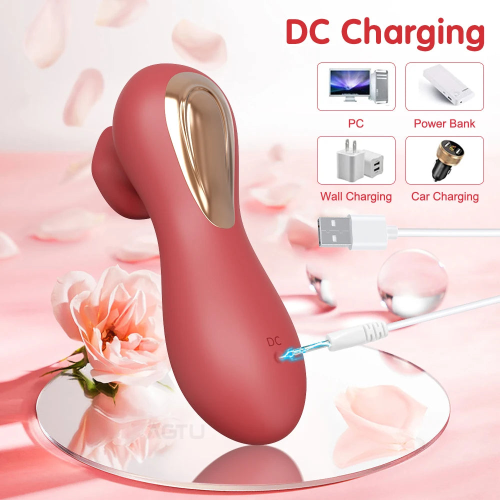 Adult Supplies Vibrator Nipple Vagina Stimulator Massager Masturbation Tools Women Couple Sex Toys Sucker Vibrator Sex Toys
