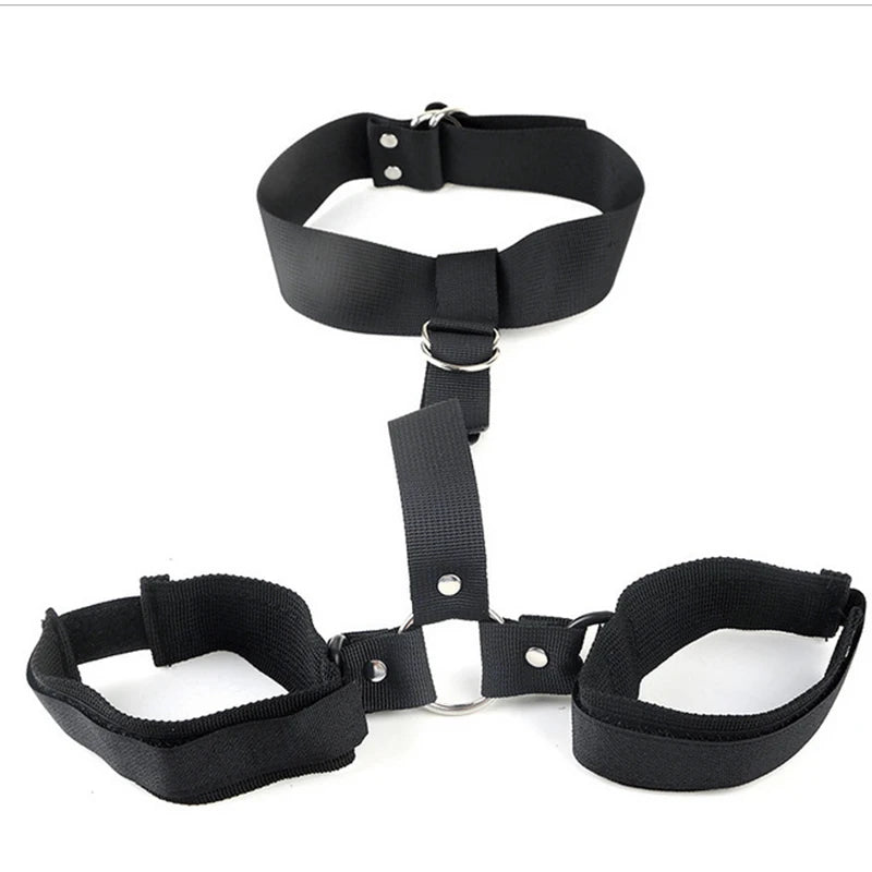 Adjustable Waist Bdsm Belt Vibrator Harness Holder Wearable Design Constrained Forced Strap For Dildo Massage Sex Toys For Women