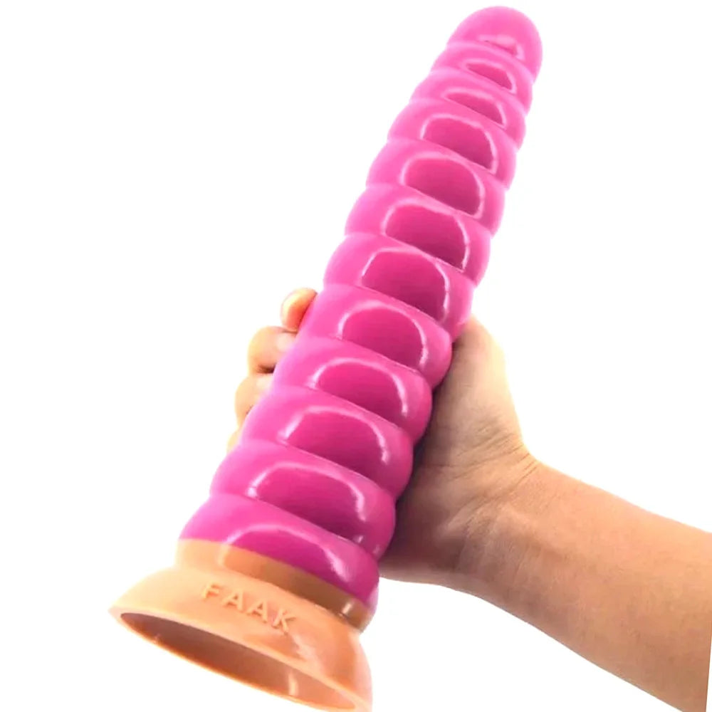 Silicone Simulation Dildo Female Masturbator Clitoris Massager Sex Toy Simulation Caterpillar Dildo