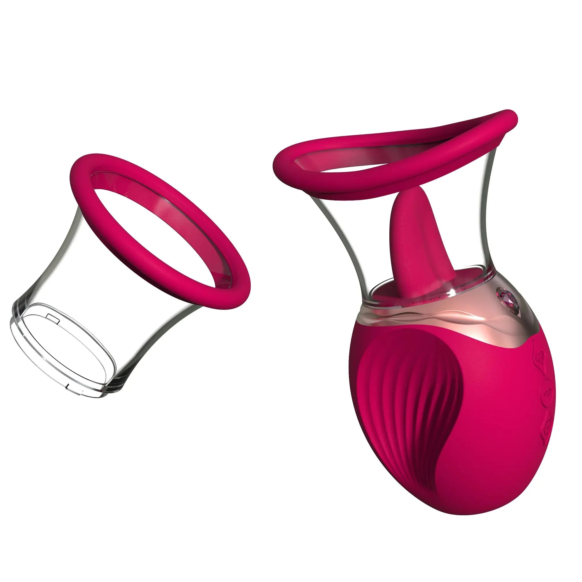 Realistic Tongue Licking Adult Sucking Vibrator Sex Toy 3 in 1 Nipple Clitoral G Spot Stimulator For Women Couples